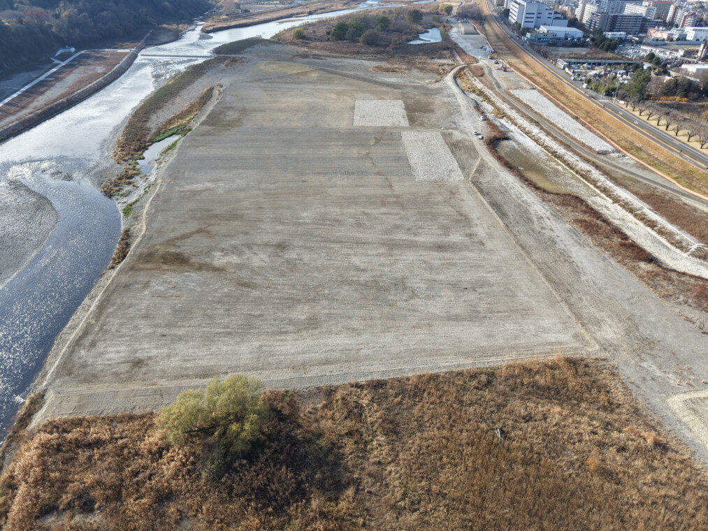 Ｒ６多摩川是政六丁目河道掘削