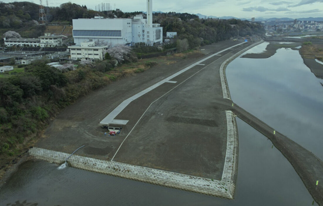 Ｒ３多摩川右岸大丸用水堰流入水路設置