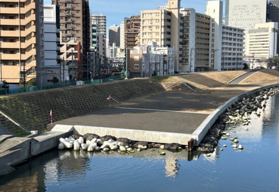 Ｒ６多摩川右岸本町低水護岸