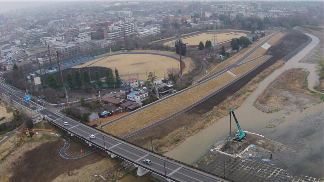 Ｈ２５多摩川錦町築堤護岸工事